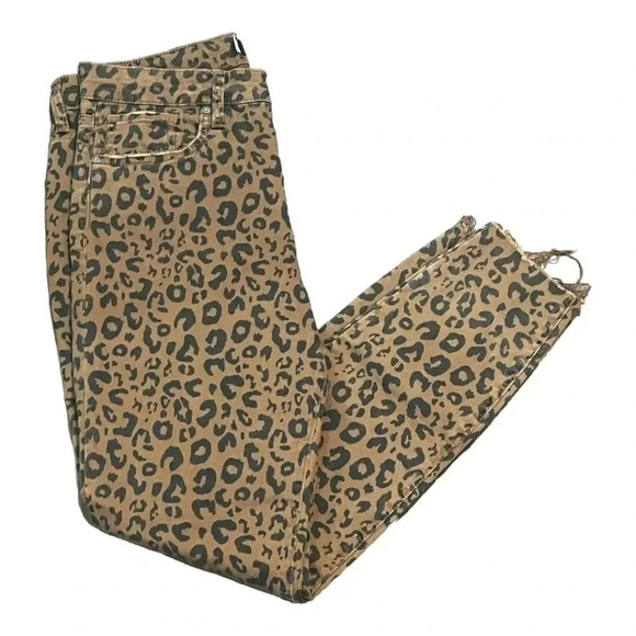 Kut from the Kloth size 8 “Donna” High rise skinny ankle raw edge hem EUC - Picture 14 of 14